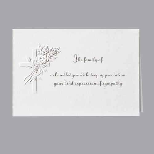 Acknowledgment Card