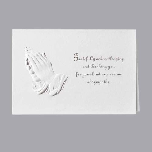 Acknowledgment Card