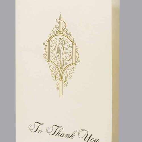 Acknowledgment Card