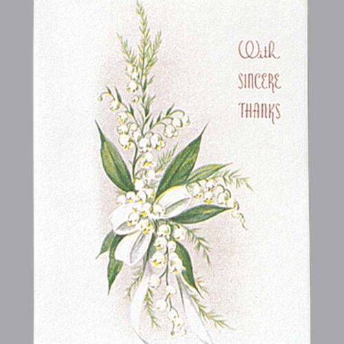 Acknowledgment Card