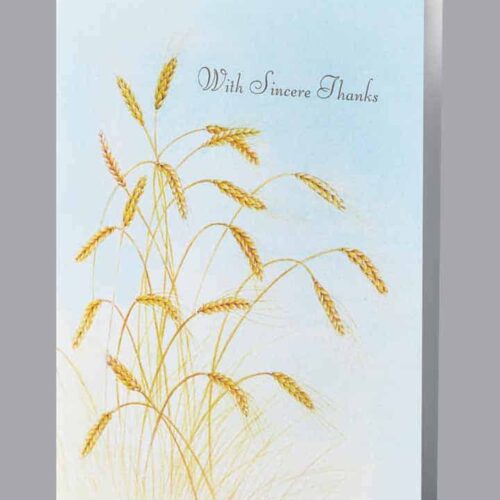 Acknowledgment Card