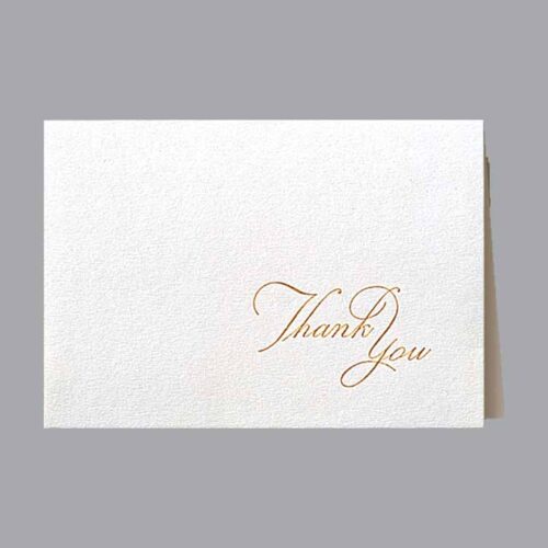 Acknowledgment Card